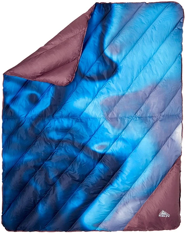 Kelty Galactic Down Blanket - Cranberry/Atmosphere 3 Kelty Galactic Down Blanket - Cranberry/Atmosphere - Image 3