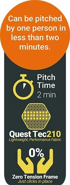 Quest Elite Instant Utility Storage Tent 7 Quest Elite Instant Utility Storage Tent - Image 7