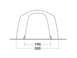 Outwell Yosemite Lake 4TC Tent 2023 24 Outwell Yosemite Lake 4TC Tent 2023 -Trailblazer Camping 34109 4