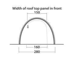 Outwell Starhill 4A Air Tent 2023 -Trailblazer Camping 34111 4