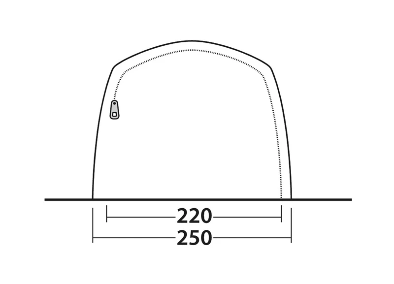 Outwell Ashwood 3 Tent 2023 6 Outwell Ashwood 3 Tent 2023 - Image 6