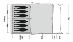 Outwell Greenwood 6 Tent 2023 24 Outwell Greenwood 6 Tent 2023 -Trailblazer Camping 34151 4