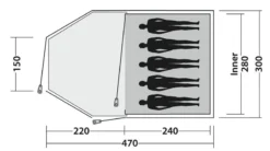 Easy Camp Eclipse 500 Tent 2023 8 Easy Camp Eclipse 500 Tent 2023 -Trailblazer Camping 34164 2