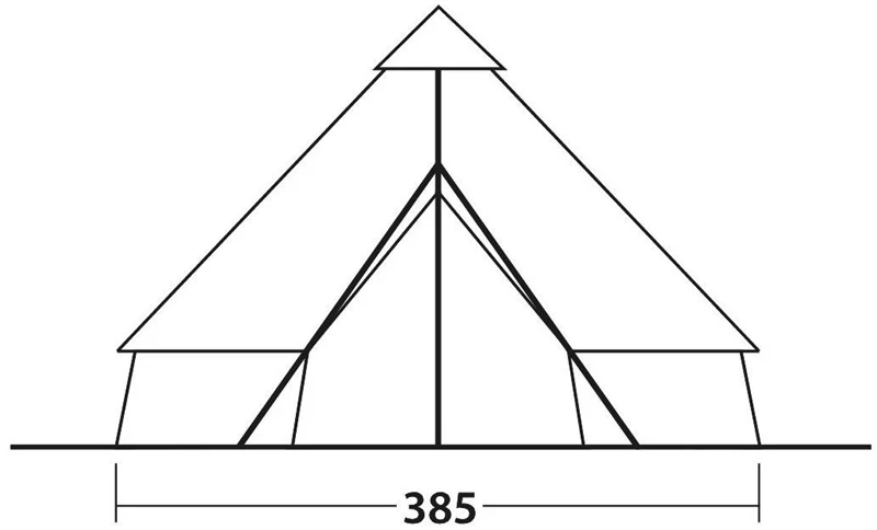 Easy Camp Moonlight Bell Tipi Tent 2023 5 Easy Camp Moonlight Bell Tipi Tent 2023 - Image 5