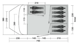 Easy Camp Palmdale 800 Lux Tent 2023 24 Easy Camp Palmdale 800 Lux Tent 2023 -Trailblazer Camping 34188 4