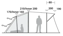 Robens Wolf Moon 5XP TC Tent 2023 -Trailblazer Camping 34196 3