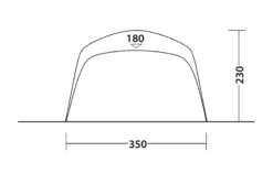 Outwell Lounge Tent Connector - M 26 Outwell Lounge Tent Connector - M -Trailblazer Camping 34458 10