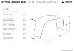 Outwell Lounge Tent Connector - M 27 Outwell Lounge Tent Connector - M -Trailblazer Camping 34458 11