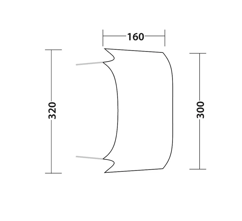 Outwell Lounge Tent Connector - M 4 Outwell Lounge Tent Connector - M - Image 4