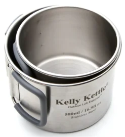 Stainless Steel Cup Set - Twin Pack