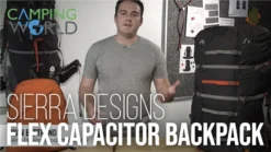 Sierra Designs Flex Capacitor 25-40 Litre Rucksack - M/L Bearing Blue -Trailblazer Camping 34701 3