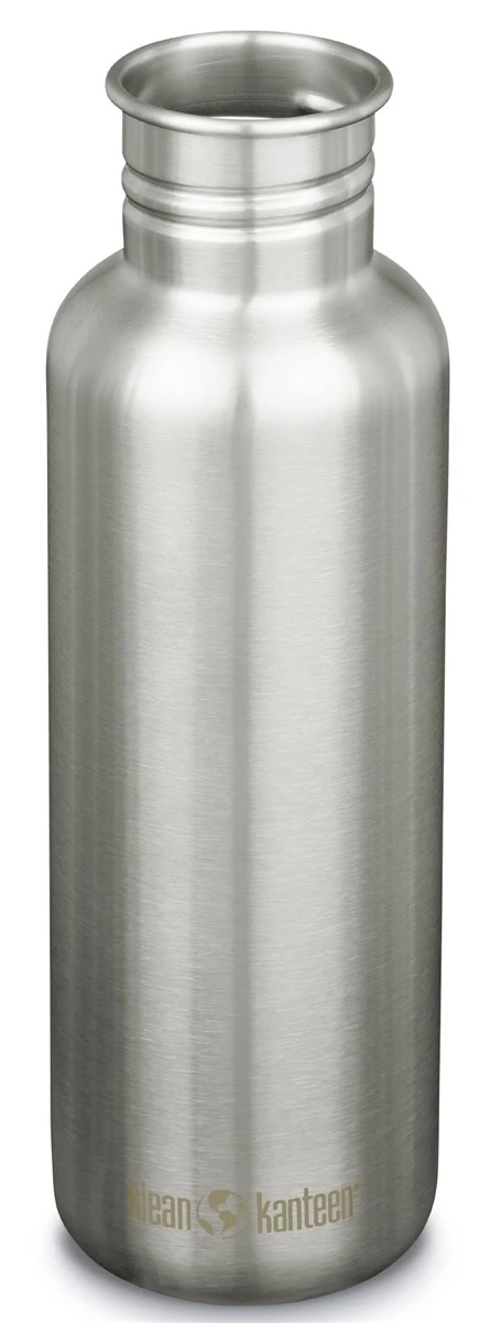 Klean Kanteen Classic 27oz (800ml) Brushed Stainless Steel Bottle - Brushed Stainless 2 Klean Kanteen Classic 27oz (800ml) Brushed Stainless Steel Bottle - Brushed Stainless - Image 2