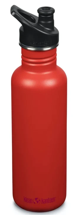 Klean Kanteen Classic 27oz (800ml) Tiger Lily Bottle - Tiger Lily