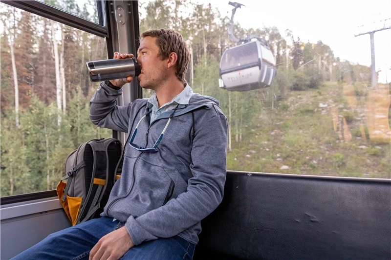 Klean Kanteen Insulated TKWide 12oz (355ml) Brushed Stainless Bottle - With Café Cap 3 Klean Kanteen Insulated TKWide 12oz (355ml) Brushed Stainless Bottle - With Café Cap - Image 3