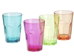 Acrylic Soda Glasses - Set Of Four
