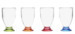 Acrylic Juice Glasses - Pack Of 4