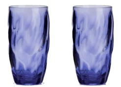 Acrylic Tall Ice Tumblers Blue - Pack Of 2