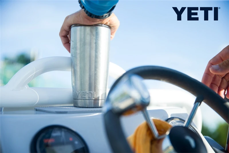 Yeti Rambler 10oz (296ml) Tumbler With Magslider Lid - Navy 2 Yeti Rambler 10oz (296ml) Tumbler With Magslider Lid - Navy - Image 2