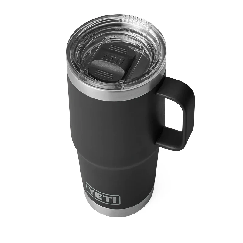 Yeti Rambler 20oz (591ml) Travel Mug - Black 3 Yeti Rambler 20oz (591ml) Travel Mug - Black - Image 3
