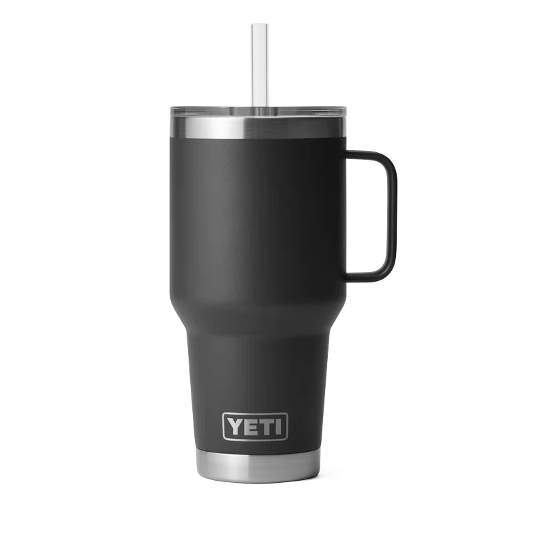 Yeti Rambler 35oz (994ml) Straw Mug - Black 1 Yeti Rambler 35oz (994ml) Straw Mug - Black