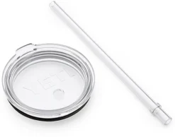 Yeti Rambler Tumbler 20 Oz Straw & Lid