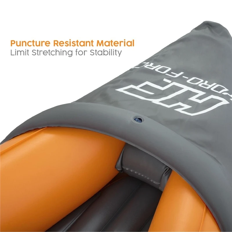 Bestway Hydro Force Lite Rapid X3 3 Person Kayak 6 Bestway Hydro Force Lite Rapid X3 3 Person Kayak - Image 6