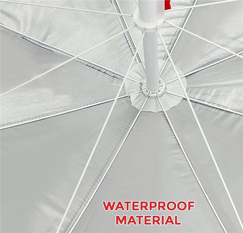 1.7m Tilting Beach Parasol - Each 5 1.7m Tilting Beach Parasol - Each - Image 5