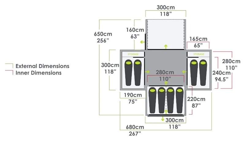 Pro III V2 Air Tent 2023 3 Pro III V2 Air Tent 2023 - Image 3