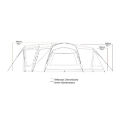 Pro III V2 Air Tent 2023 13 Pro III V2 Air Tent 2023 -Trailblazer Camping 35037 3