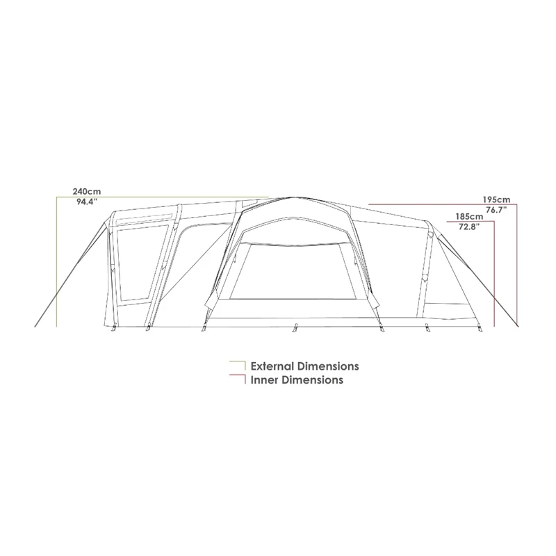 Pro III V2 Air Tent 2023 4 Pro III V2 Air Tent 2023 - Image 4